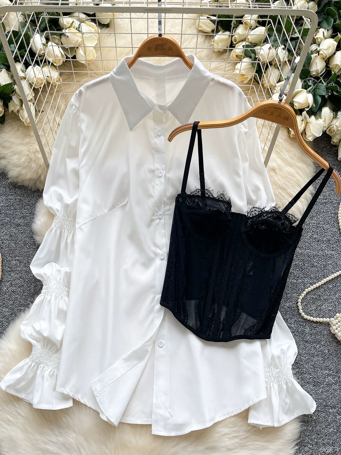 Dropping by shirt set SS148 images